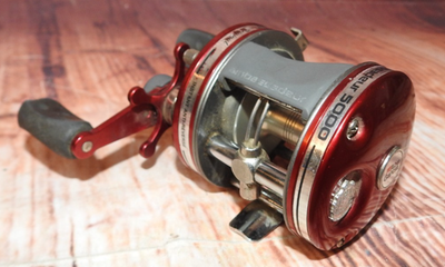 Vintage Abu Garcia RED Ambassadeur 5500c high speed Swedish