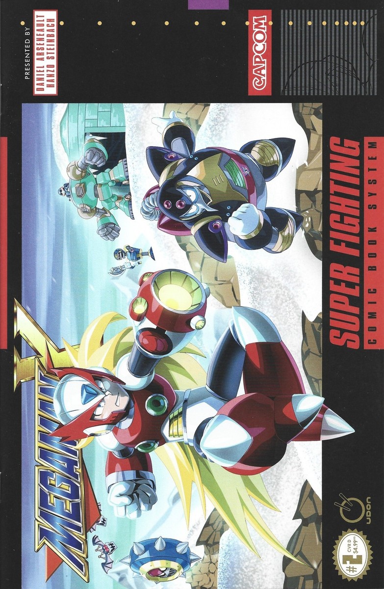 Mega Man X #2 1:5 Jeffrey Cruz SNES Game Variant Udon 2026 | eBay