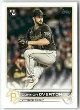 Connor Overton RC 2022 Topps Pittsburgh Pirates #339