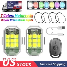 High Brightness Wireless LED Strobe Light 7 Colors Rechargeable Flashing Lights