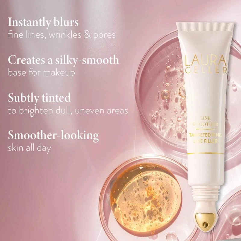 Laura Geller Line Smoother Targeted Fine Line Filler Primer  NIB Authentic