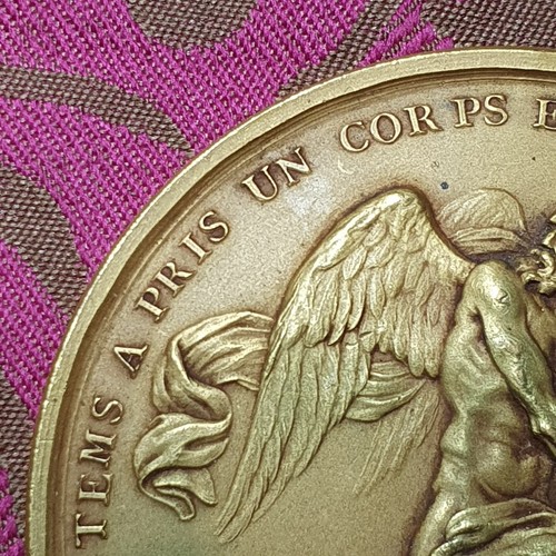 Médaille Bronze Duvivier Observatoire De Besançon - Picture 4 of 11