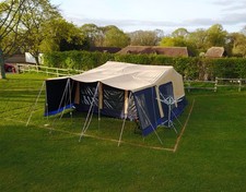 Trigano Olympe GL Trailer Tent 2017 Cream & Blue 