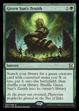 Green Sun's Zenith - Light Play MTG Eternal Masters