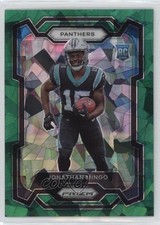 2023 Panini Prizm Rookies Green Ice Prizm Jonathan Mingo #312 15n3