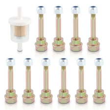 10x Shear Pins Bolts Nuts For Husqvarna 10527 10530 1130 11524 12524 12527 12530