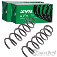 2X Kyb K-FLEX Fahrwerksfedern Hinten Passend FÜR Peugeot 406 Links+Rechts