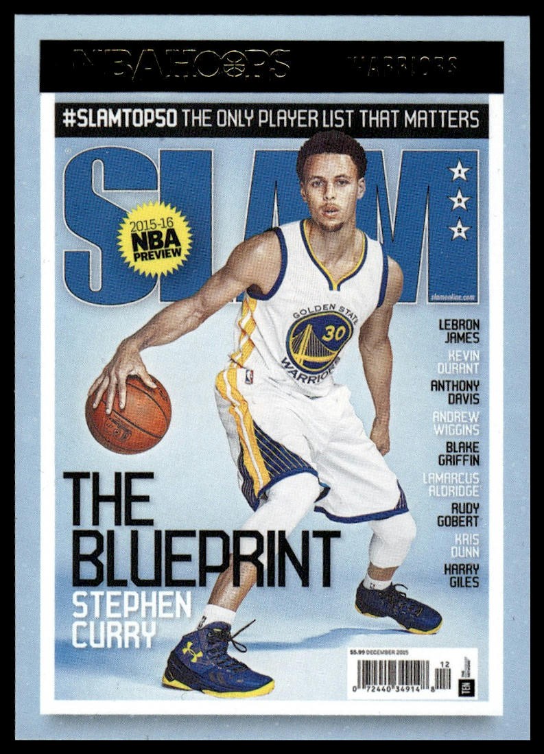 2021-22 Hoops #SLAM 193 Stephen Curry Slam