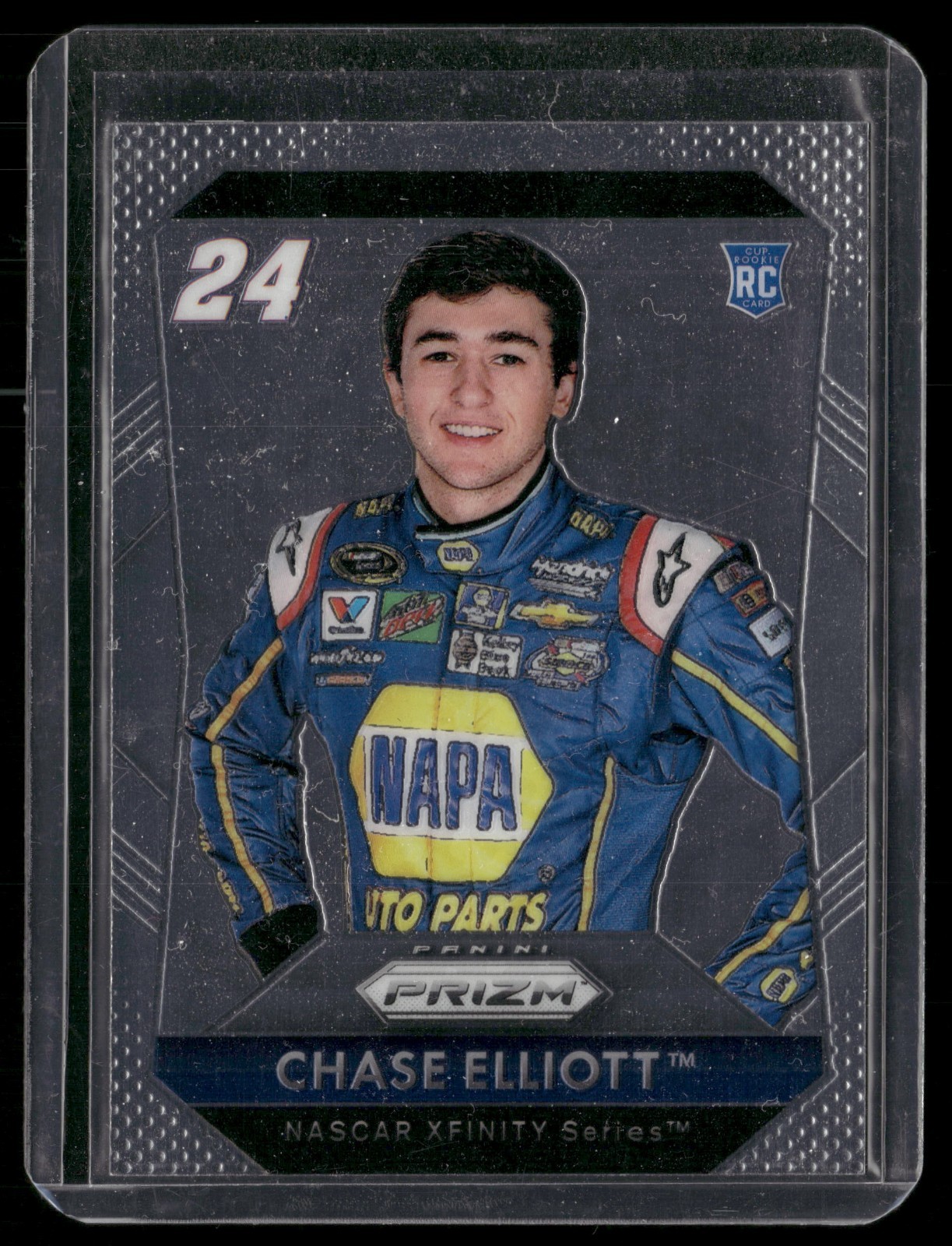 Chase Elliott 2016 Panini Prizm Racing NASCAR Base Rookie #24 RC