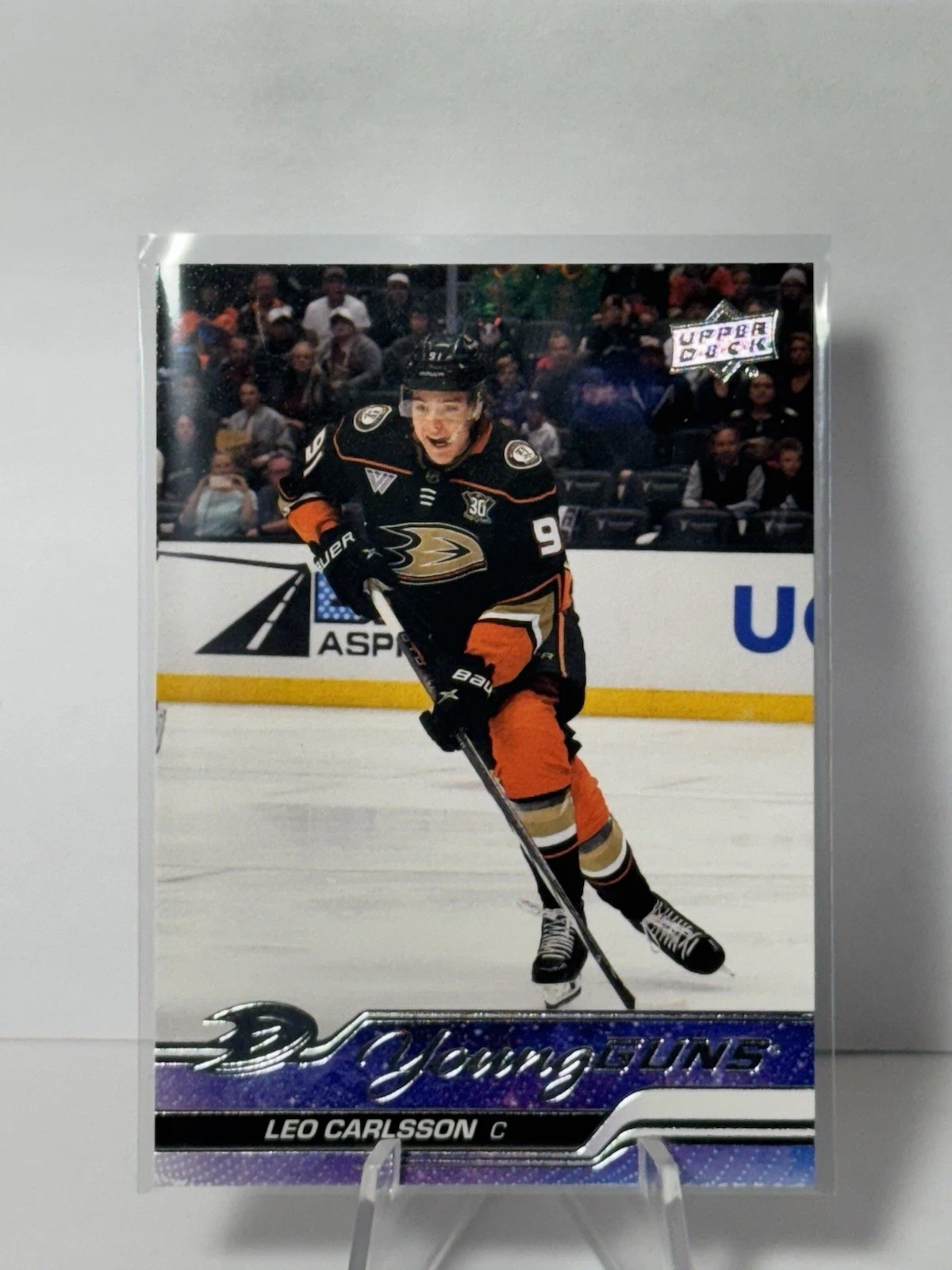 Leo Carlsson trading card