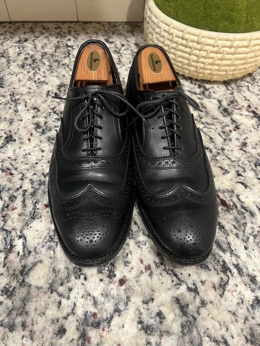 Allen Edmonds Black Wingtip Dress Shoes for Men for sale | eBay