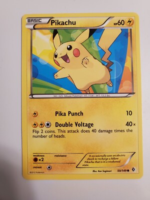 Pokémon TCG Pikachu Boundaries Crossed 50/149 Regular Common