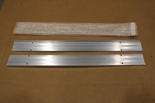 1963 - Early 1964 Corvette Aluminum Door Sill Plates Pair 4-hole