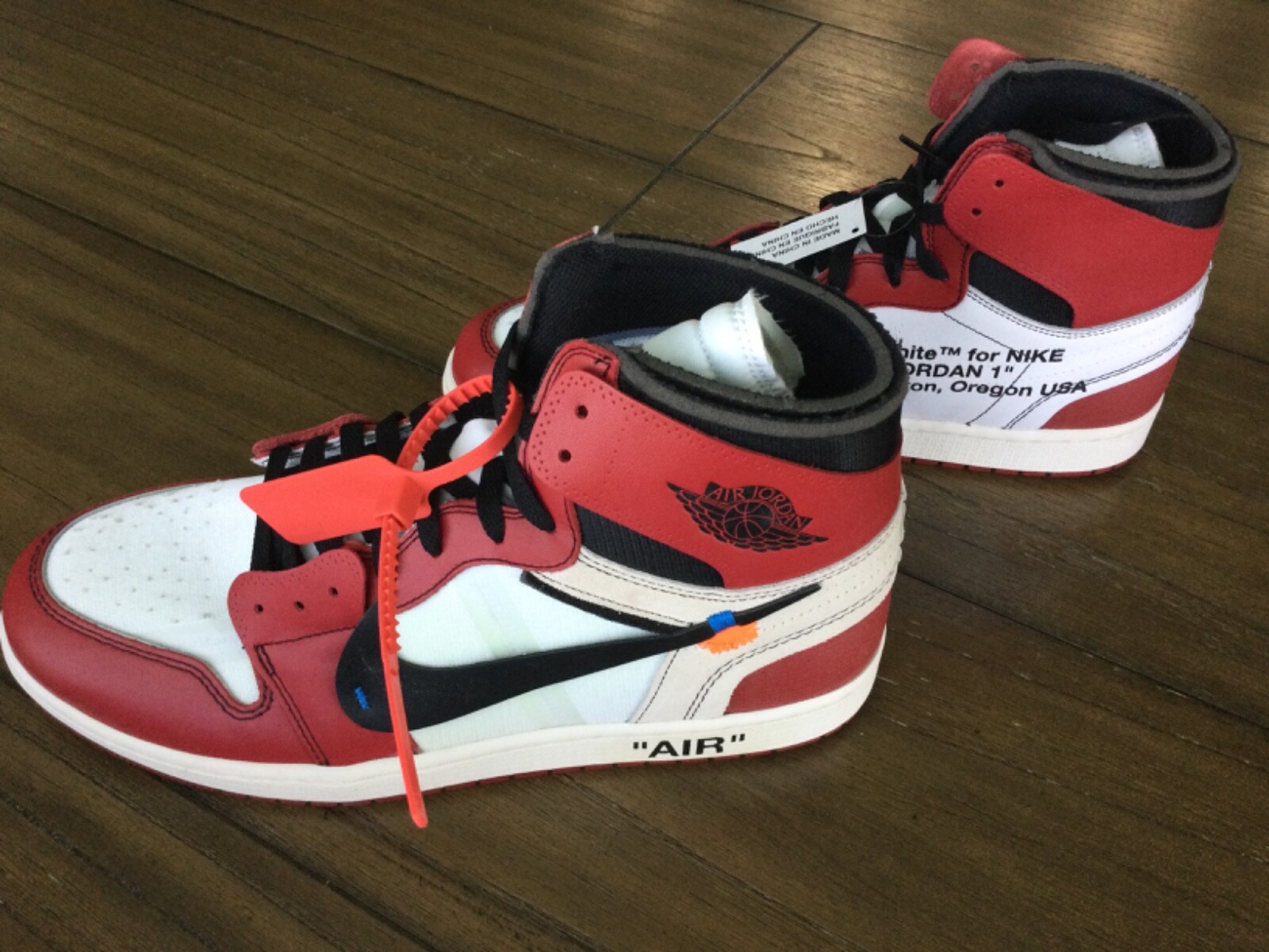 Off White X Air Jordan 1 Ebay Size+14+-+Jordan+1+Retro+OG+x+Off-White+High+Chicago for sale online | eBay