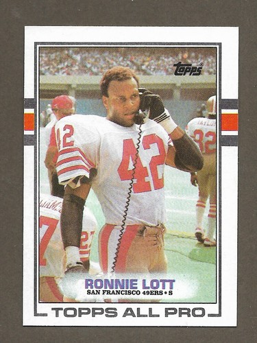 Topps Football 1989 #1 a #200 - Elige cualquiera - actualizado el 11/07/24 - Imagen 10 de 201