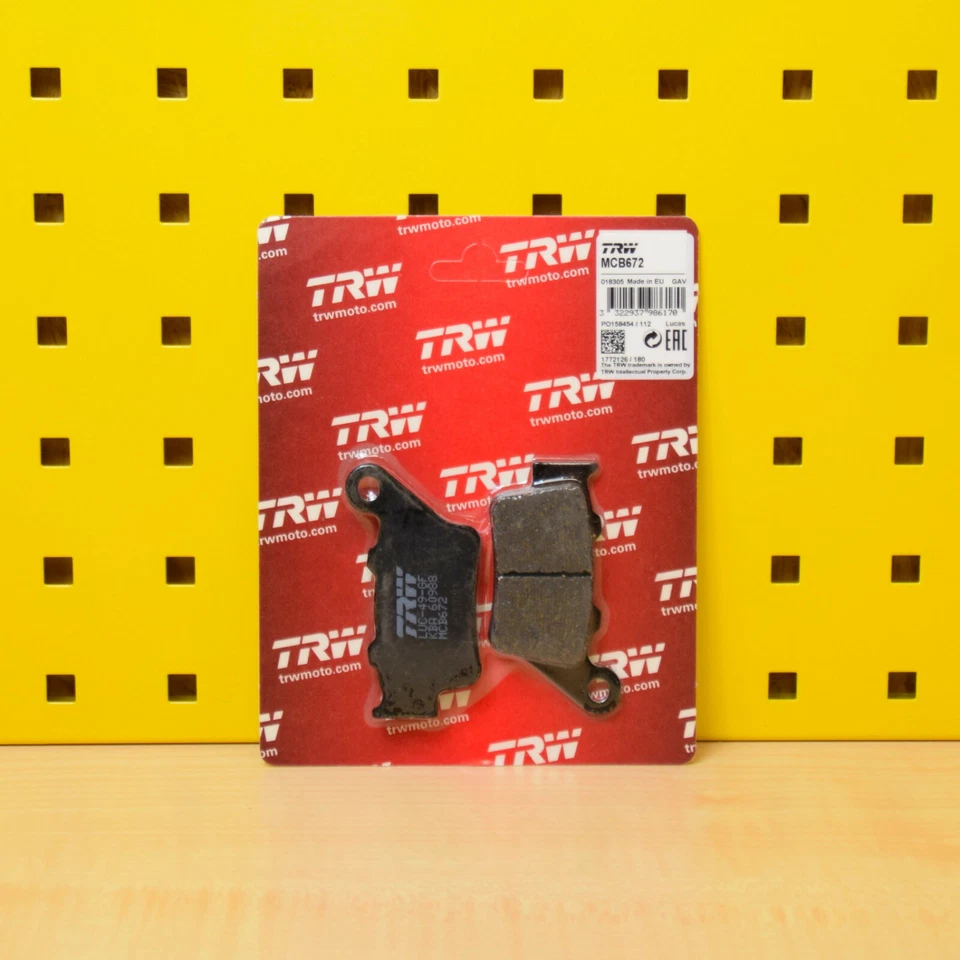 Frein Arrière TRW Organique MCB672 Avec ABE Pour : KTM 125 200 390 Duke RC - Photo 1/1