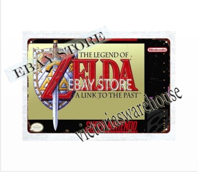 home decor accents Link to Past retro Game metal tin sign