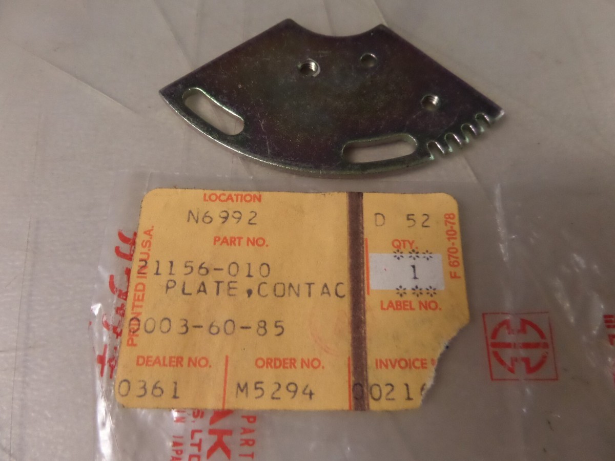 NOS Kawasaki OEM Contact Breaker Plate 1976-1977 KZ900 1973-1975