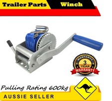 Superior 600KG Boat Hand Winch 3:1 mini  3 Year Warranty Car Trailer Webbing
