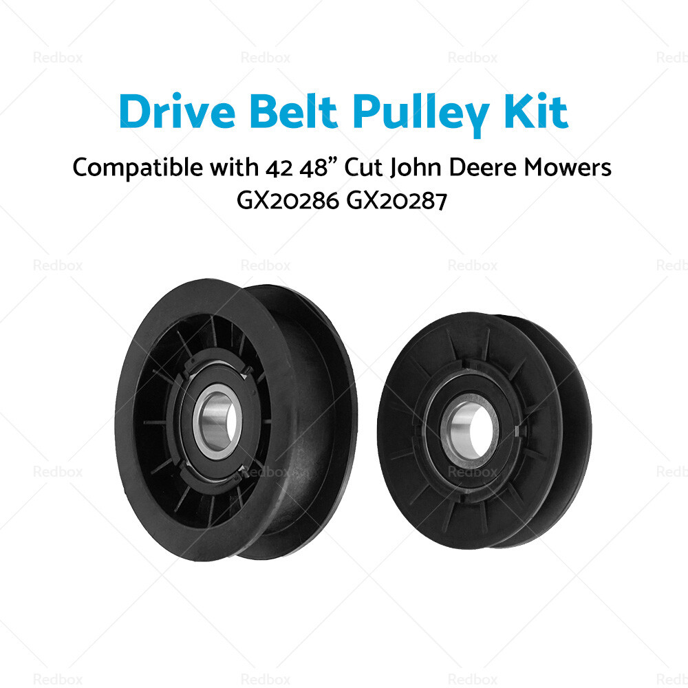 Drive Belt Pulley Kit Suitable For 42 48" Cut John Deere Mowers GX20286