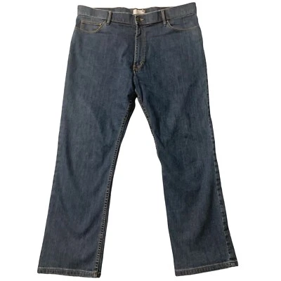 M&S Marks & Spencer Jeans Men 38x29 Blue Rinse Stormwear Collection Stretch Punk - Image 1 of 4