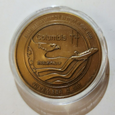 1981 Space Shuttle Columbia Coin