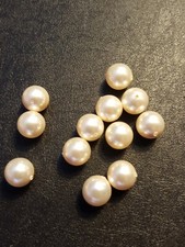 Perle per bigiotteria cream rose pearl 10 mm
