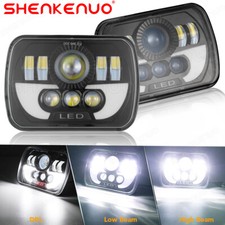Faro LED 5X7" 7x6 pulgadas para Dodge Ramcharger Ram 50 W150 W250 W350 D150