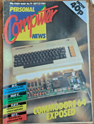 Vintage Personal Computer News Magazine Sep 22 84 No 79 Commodore 64 Exposed C64