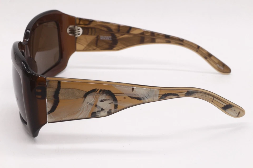 GAFAS DE SOL BADGLEY MISCHKA LUCY CUADRADAS MARRONES AUTÉNTICAS MONTURAS DE DISEÑO 59-17 Foto 3 de 4