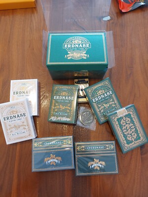 ERDNASE COMPLETE SET Maverick Gilded Doc's Playing Cards Spielkarten Poker Magic