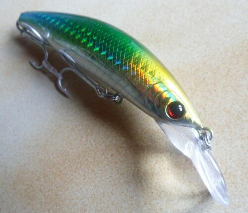 🎣 Leurre JACK EYE FS410 – Casting Jig 3g, Vert/doré, Neuf