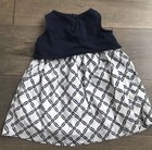 EUC Gap Baby blue& white sleeveless Spring  Summer dress size 12-18 m — photo 3