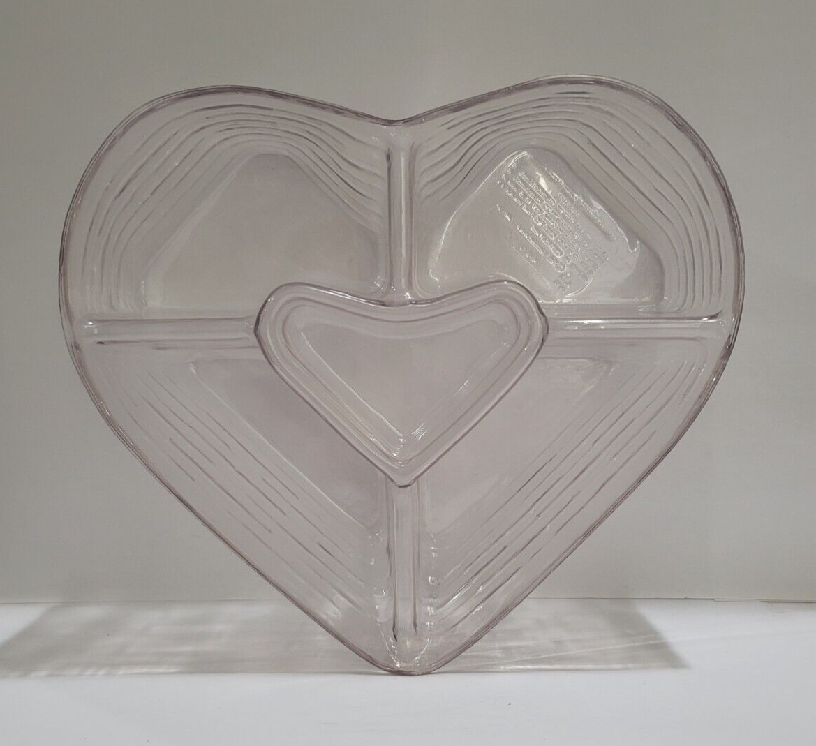 Longaberger 1999 LOVE TREASURES Sweetheart Basket Divided Protector #49620