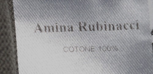 JUEGO TWINSET AMINA RUBINACCI HECHO EN ITALIA 100% ALGODÓN TALLA 46-48 $330. - Imagen 11 de 11