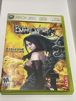 Bullet Witch (Microsoft Xbox 360, 2007) CIB TESTED Manual