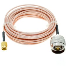 RG316 N Type male to SMA male plug RF Pigtail Coaxial Jumper Lot Extension Cable