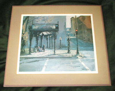 Hawaii Artist VINTAGE PRINT by Take Hama 17'' x 20''