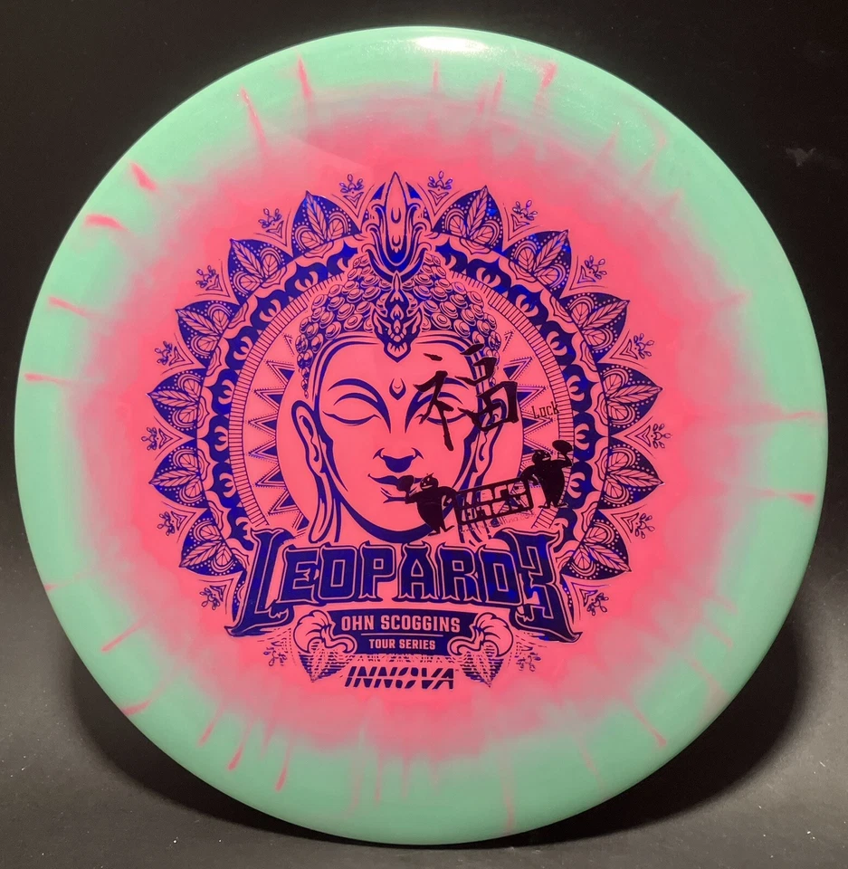 New! Innova Glow Halo Leopard3 Ohn Scoggins Tour Series 173-5g Leopard 3 - Image 2 of 4