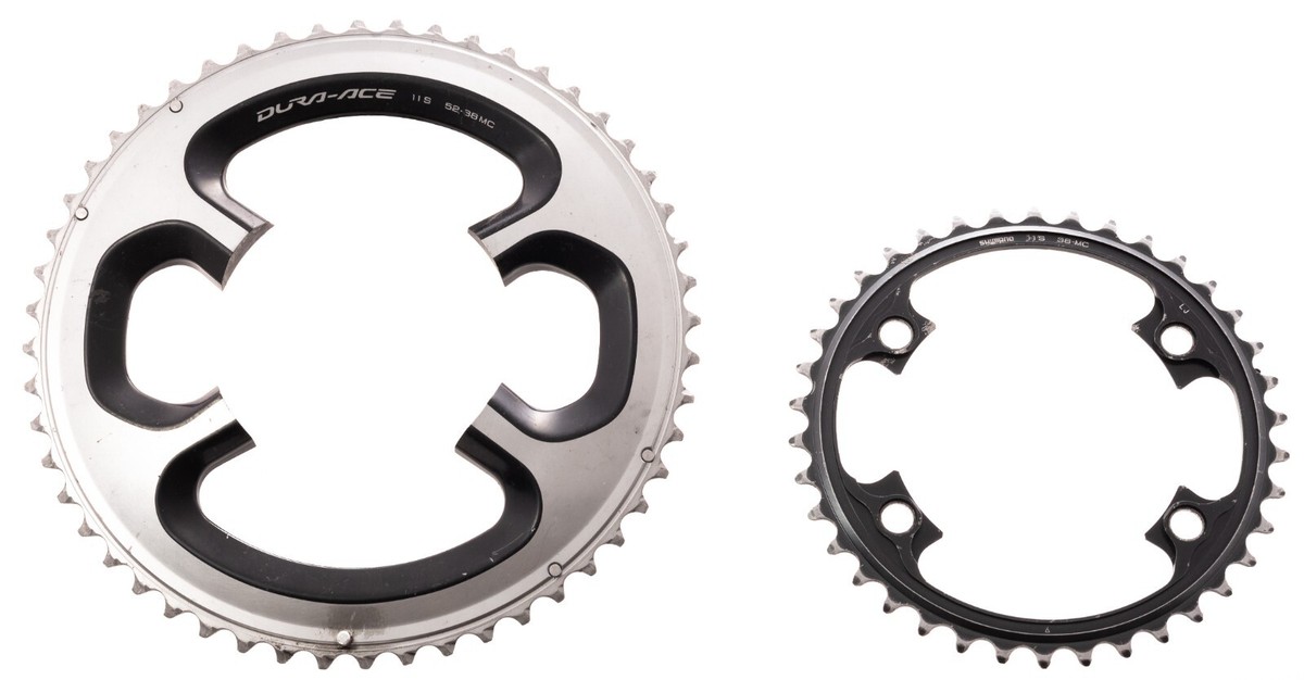 FC-R9000 DURA-ACE 11S チェーンリング 52-38 MC FC-R9000 DURA-ACE 11S チェーンリング 52-38 MC - メルカリ
