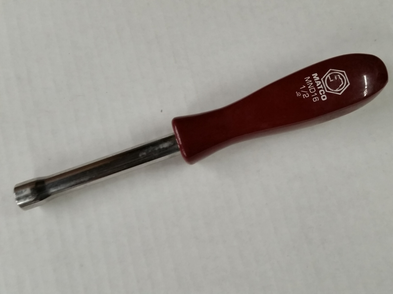 Matco Tools 6pt nut drivers SAE and METRIC (maroon handle)pick your ...