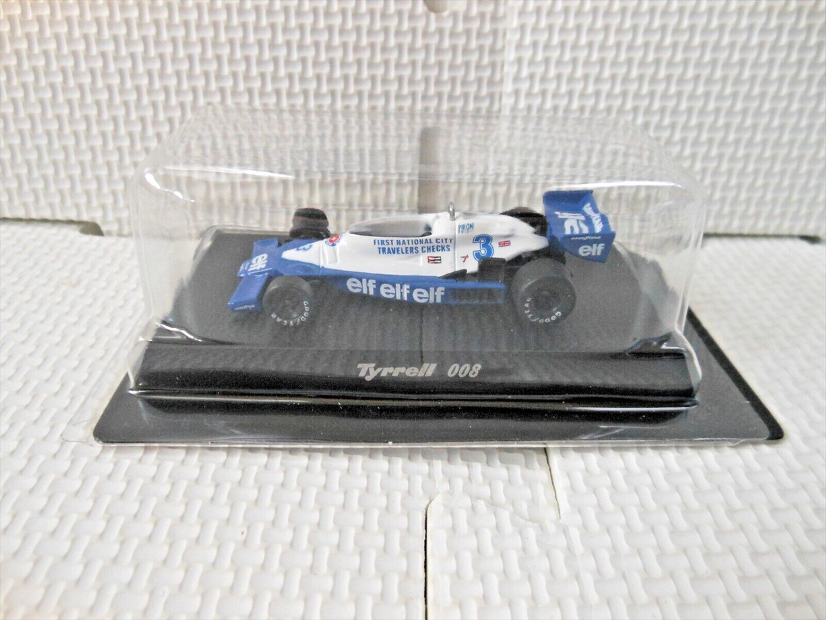 Kyosho Car Model Car Diecast Tyrrell 1:64 Tyrrell 008 1978
