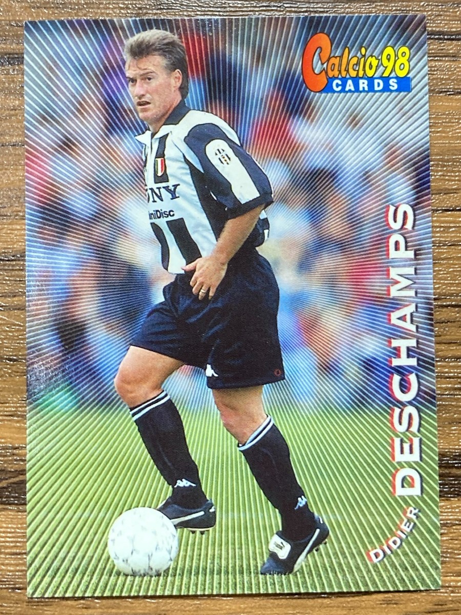 panini calcio2004 9枚セット Panini Card Calcio 98 1998 Serie A #77 Didier Deschamps