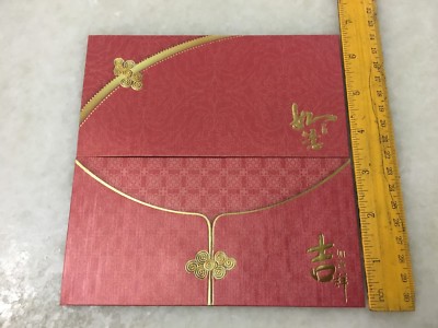 (JC) 2 pcs set RED PACKET (ANG POW) - Standard Chartered (1)