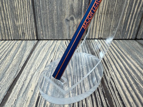 Lápiz de béisbol vintage de las Grandes Ligas División Este diseño azul y rojo x - Imagen 3 de 4
