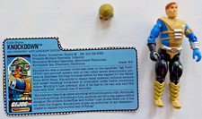 Knockdown v1 GI Joe Sky Sweeper Driver loose 1987 Battleforce 2000 anti-air w/fc