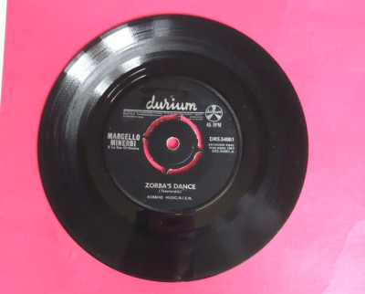 MARCELLO MINERBI - DRS .54001 - ZORBA'S DANCE / L'ISOLA DEL SOLE 1965 (1663)