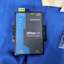 NEW Moxa NPort5210 RS232 Serial Device Server