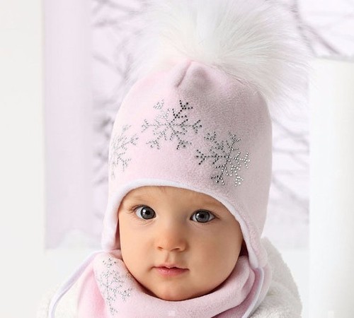 NEW Baby Neonato Ragazza Inverno Cappello di cotone con Stringhe e Bandana  4-10 mesi | eBay