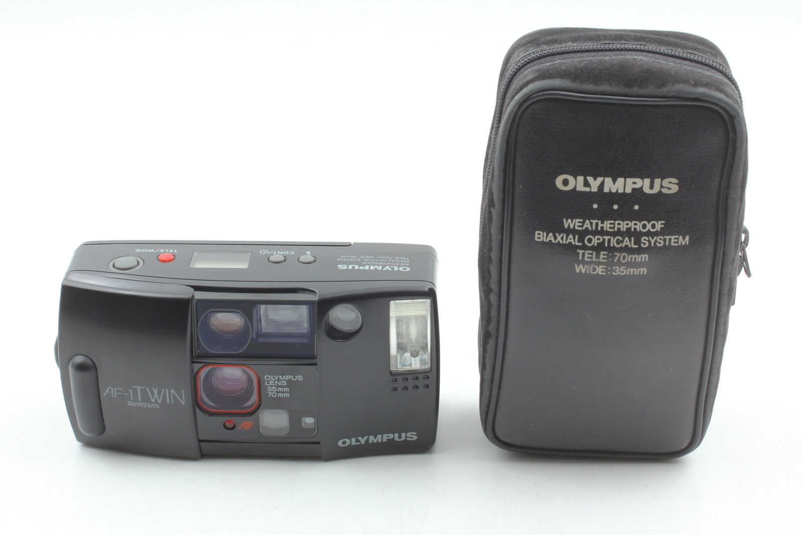 [MINT] OLYMPUS AF-1 TWIN QD 35mm Point & Shoot Camera From JAPAN